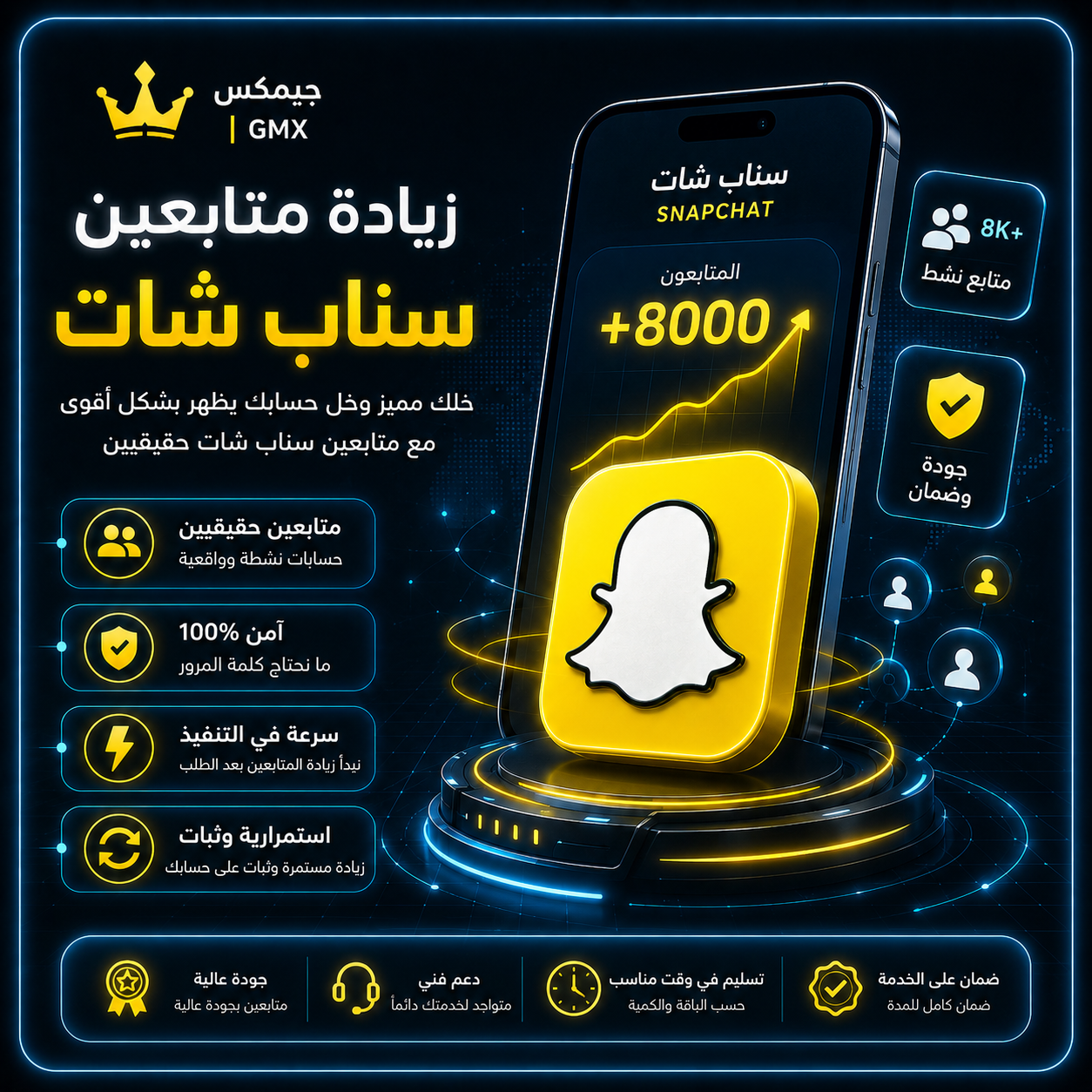 متابعين سناب شات